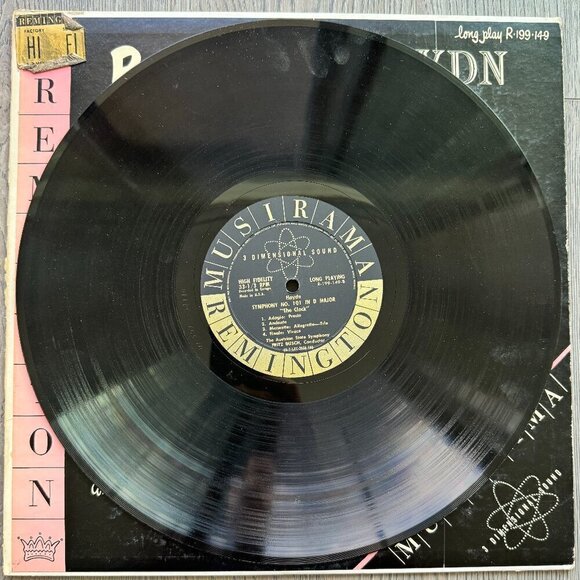 Vintage Beethoven Symphony No. 8 & Haydn Symphony No. 101 Vinyl Record - Picture 6 of 6